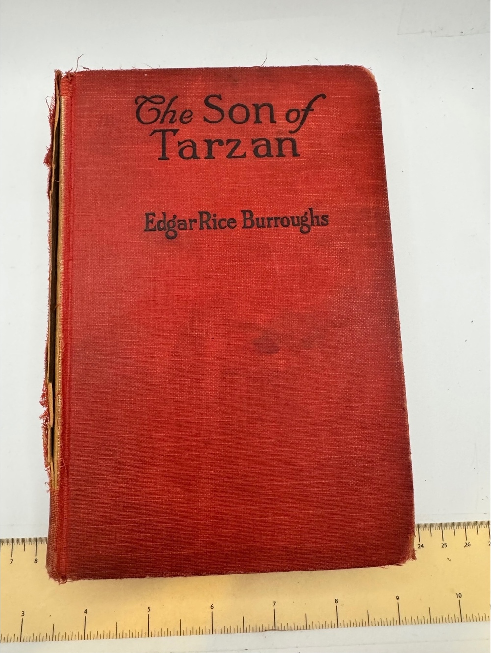 The Son of Tarzan by Edgar Rice Burroughs - Vintage 1917 Hardcover Book